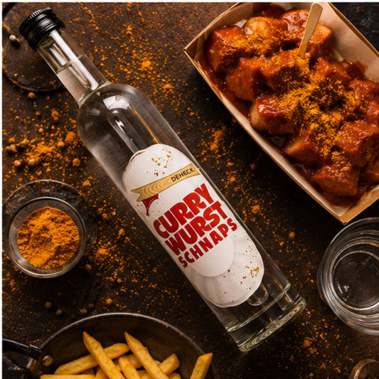 Currywurst Schnaps | nach Rezept von original Berliner Currywurst-Sauce Schnapsidee | 35%