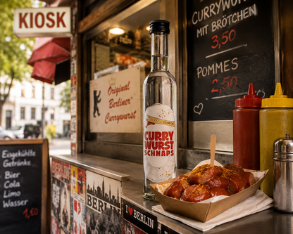 Currywurst Schnaps | nach Rezept von original Berliner Currywurst-Sauce Schnapsidee | 35%