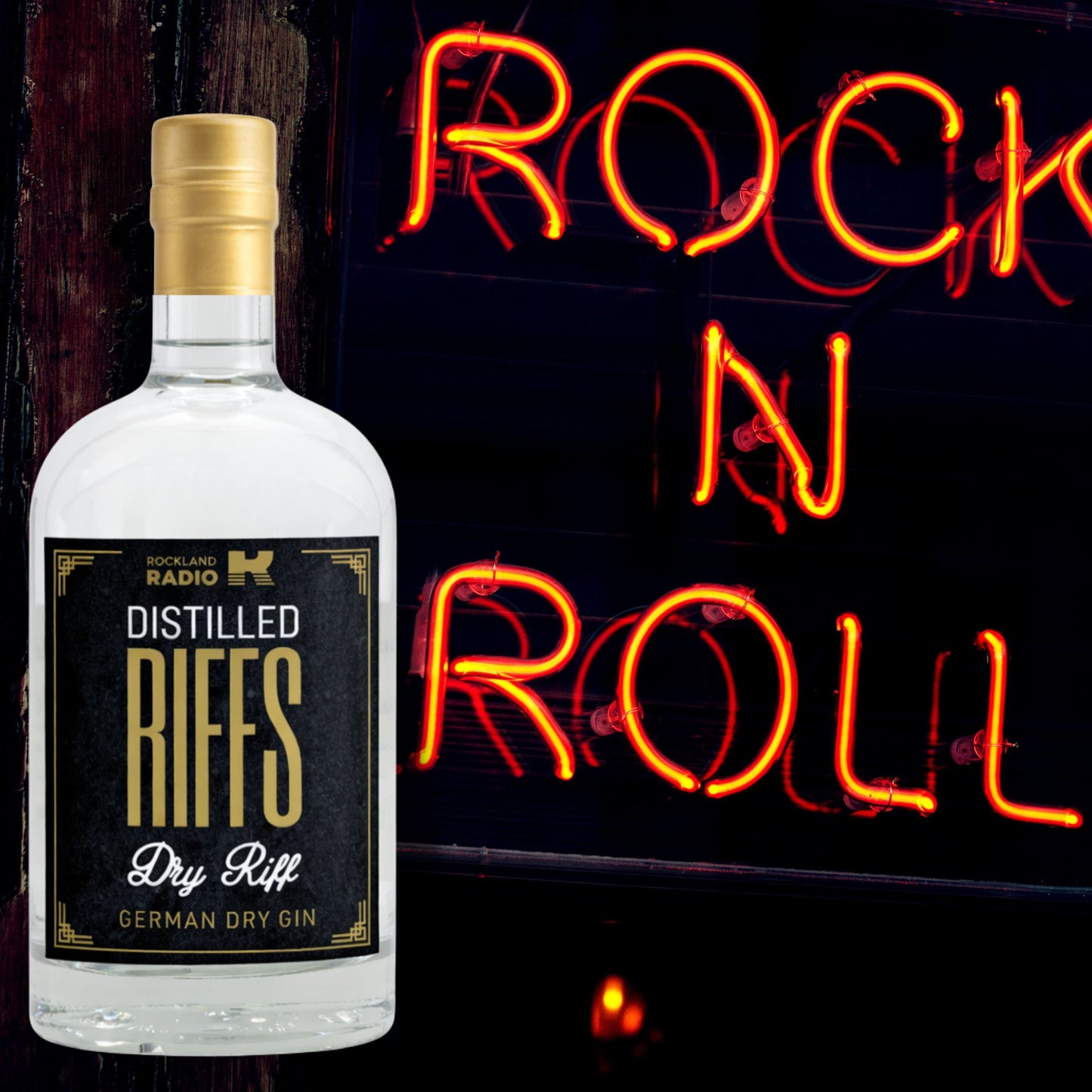 Rockland Radio Gin | deutscher Dry Gin mit 11 Botanicals | 42% | Distilled Riffs