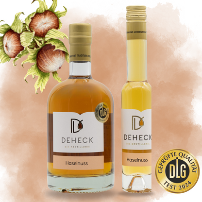 Haselnuss Likör | eleganter Nuss-Likör mit fein karamelliger Note | 20%