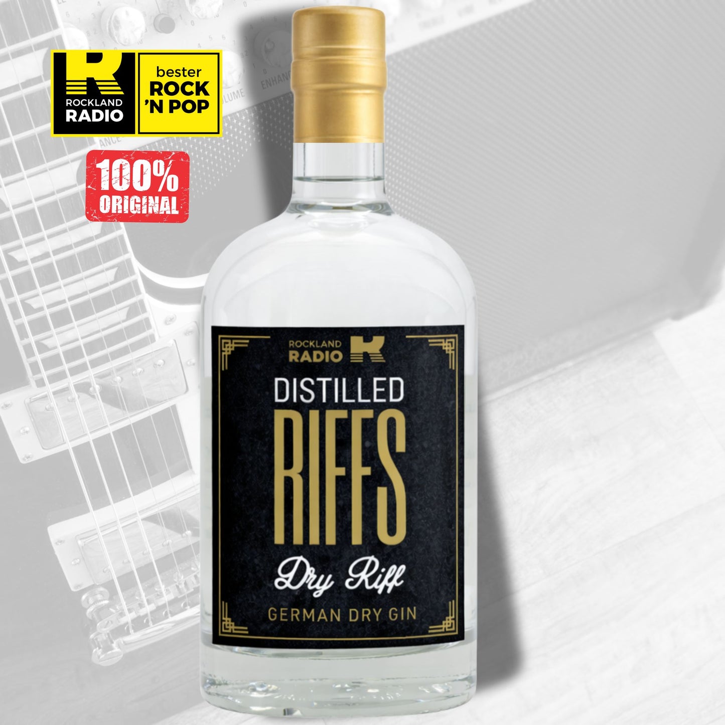 Rockland Radio Gin | deutscher Dry Gin mit 11 Botanicals | 42% | Distilled Riffs