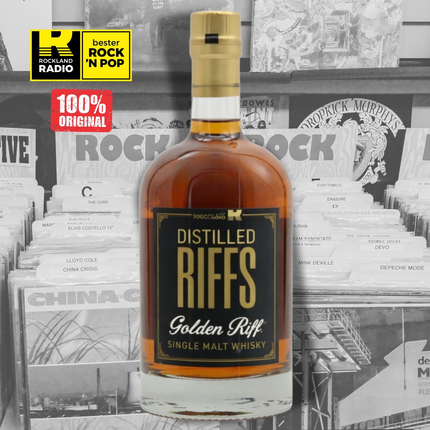 Rockland Radio Whisky | deutscher Single Malt Whisky | 45% | Distilled Riffs