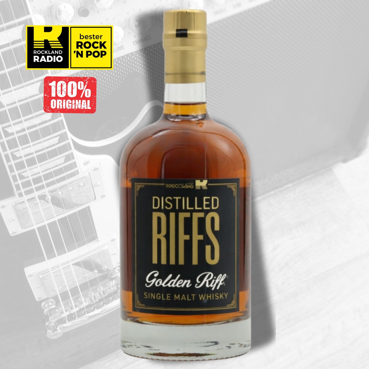 Rockland Radio Whisky | deutscher Single Malt Whisky | 45% | Distilled Riffs