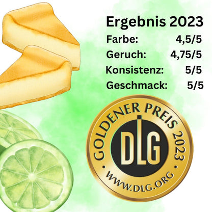 Limette Cheesecake Sahnelikör | cremiger Käsekuchen Likör mit Limette Note | 15%