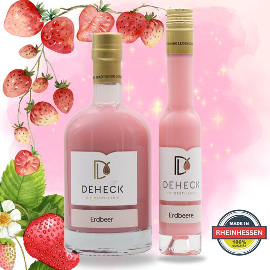 Erdbeer Sahnelikör | fruchtiger Erdbeeren Likör in cremiger Sahne  | 15%