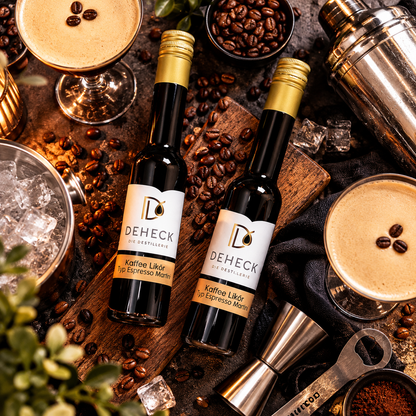 Espresso Martini Geschenk-Set I 2 Liköre & Cocktail Mix Set