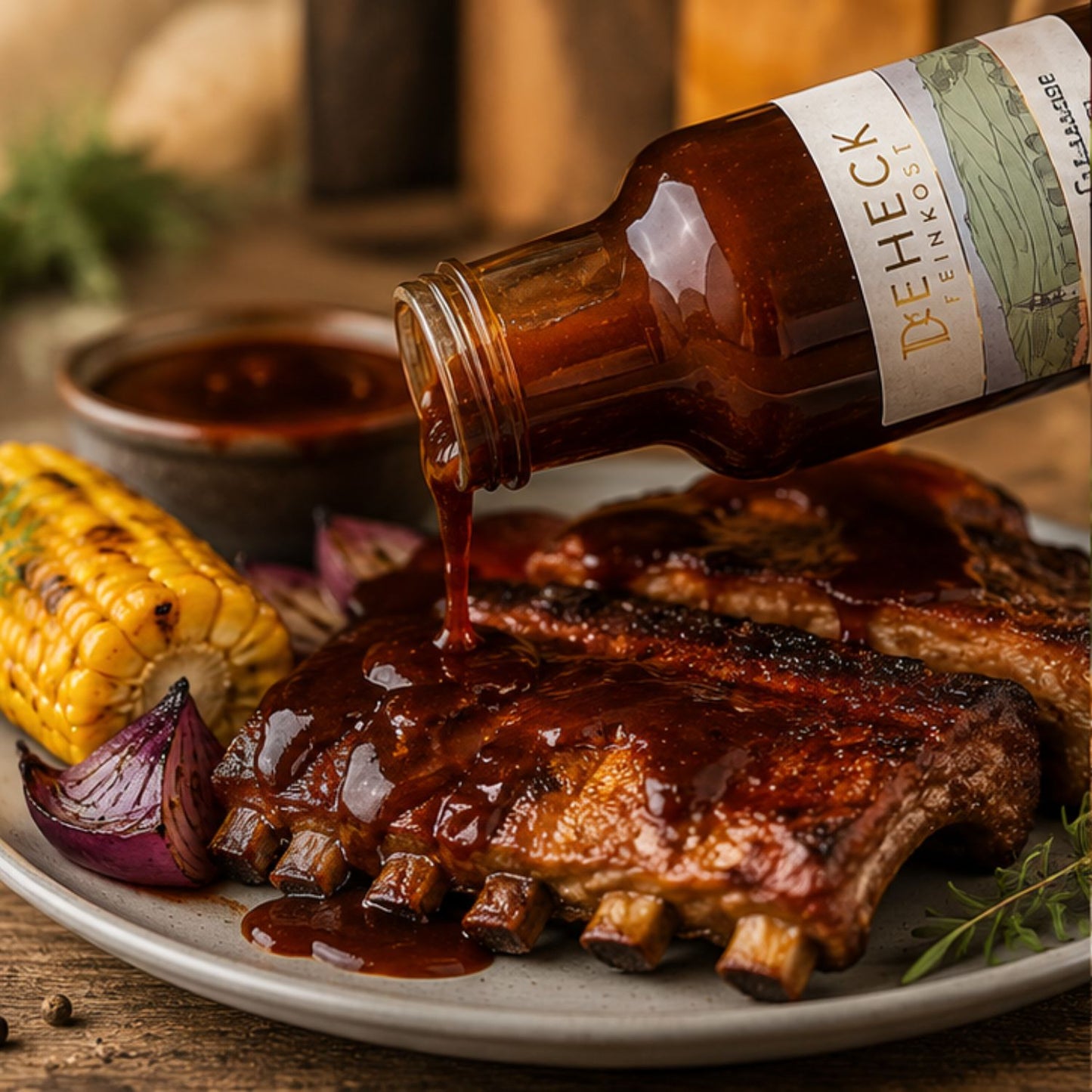 Grillsaucen Set | BBQ Genuss- und Geschenkset| Trio Premium Grillsauce