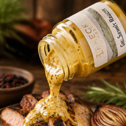 Mini BBQ Set | Barbecue Genuss- und Geschenkset | Grillsauce, Senf & Gewürz