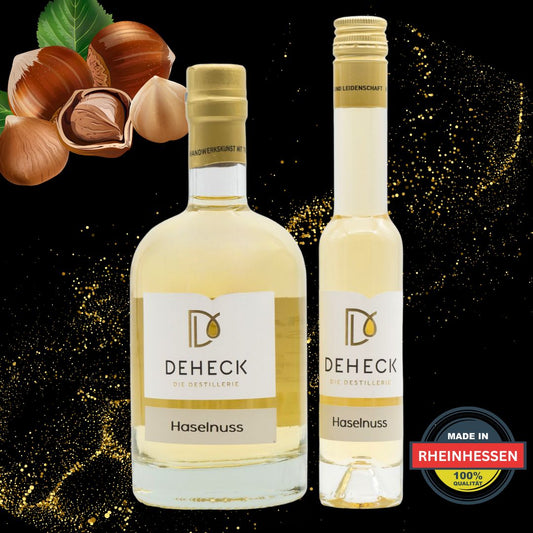 Haselnuss Spirituose | Haselnuss Schnaps mit intensivem Nuss-Geschmack | 35%