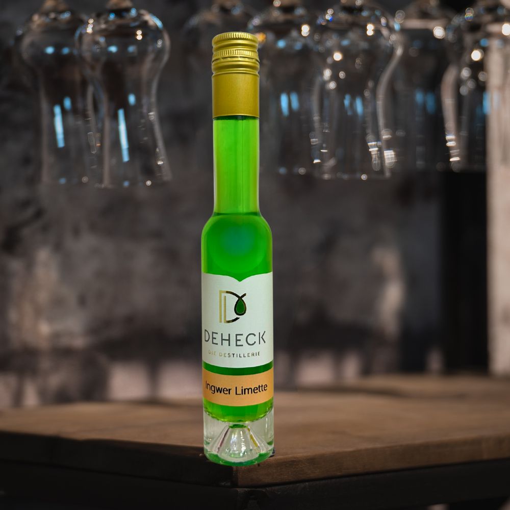 Limette Ingwer Likör |  citraler Likör würzigen Noten | 15%