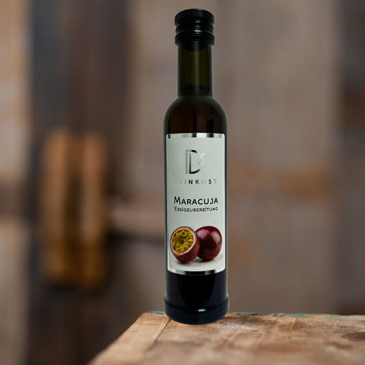 Maracuja Essig Balsam Zubereitung