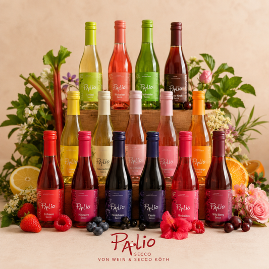 fruchtige Auswahl Palio Secco | über 10 Sorten Palio Piccolo Secco von Köth 0,2 L | 10%
