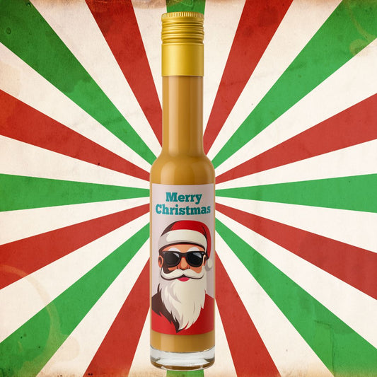 Spekulatius Likör | Weihnachtsmann Sahnelikör mit Santa Motiv Retro  | 15%