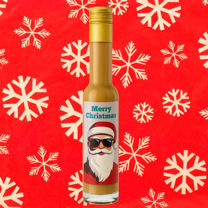 Spekulatius Likör | Weihnachtsmann Sahnelikör mit Santa Motiv Retro  | 15%