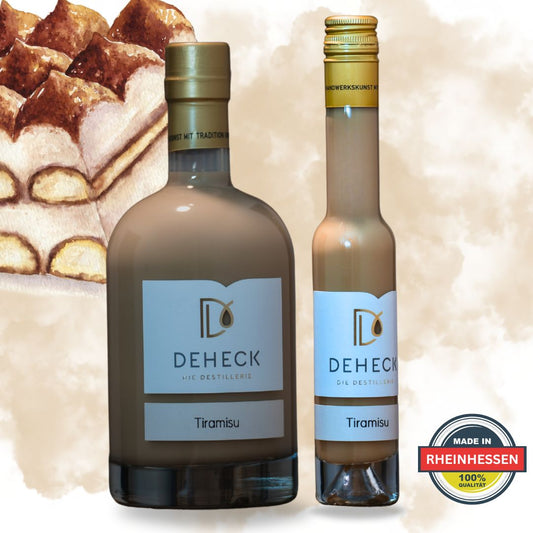 Tiramisu Sahnelikör | klassischer Dessert Likör im Tiramisu Style | 15%