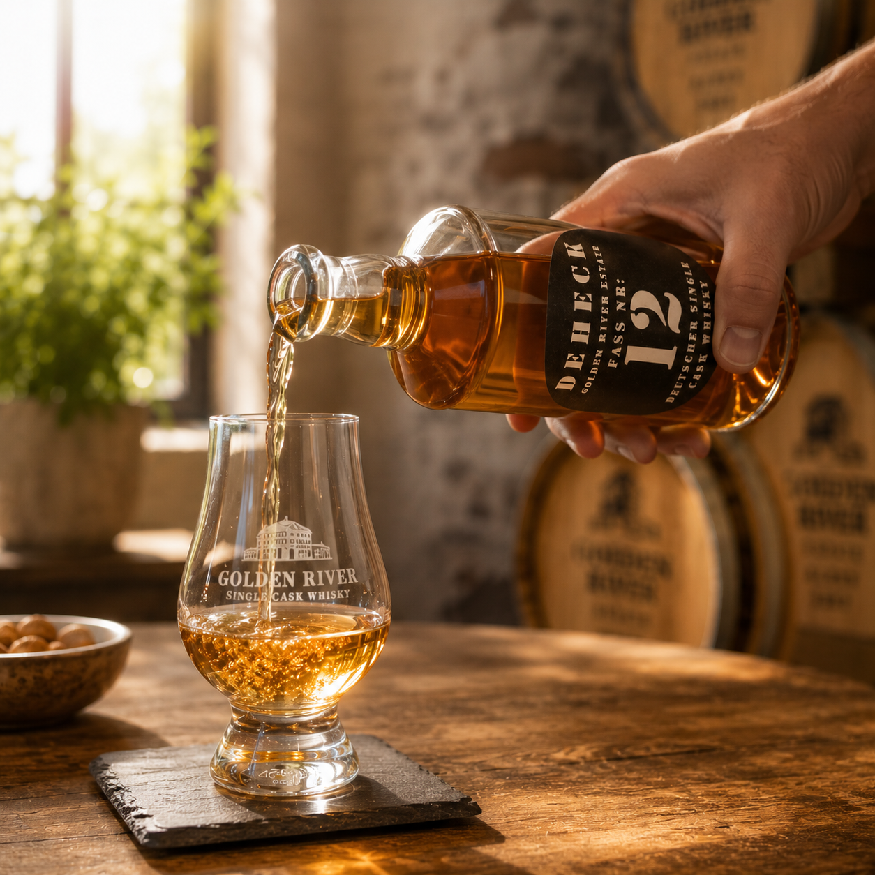 Deutscher Whisky Fass #12 Golden River Estate | Single Cask Whisky | 44%